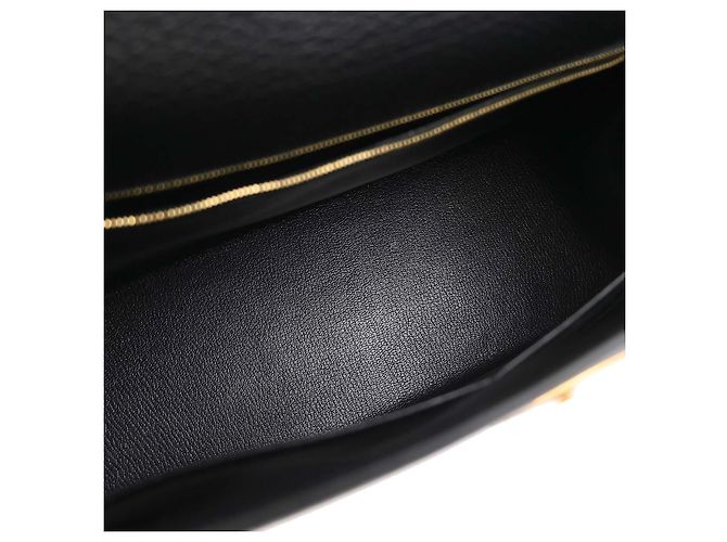 Hermès Hermes Kelly Black Ardennes with Gold Hardware 35 Nero - vista 3