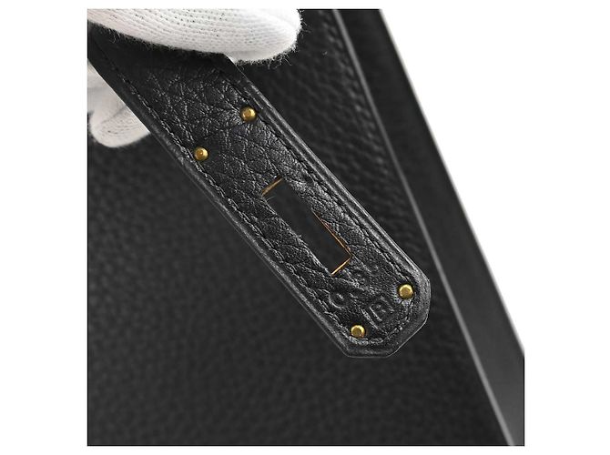 Hermès Hermes Kelly Black Ardennes with Gold Hardware 35 Nero - vista 5