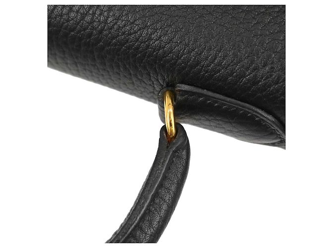 Hermès Hermes Kelly Black Ardennes with Gold Hardware 35 Nero - vista 6