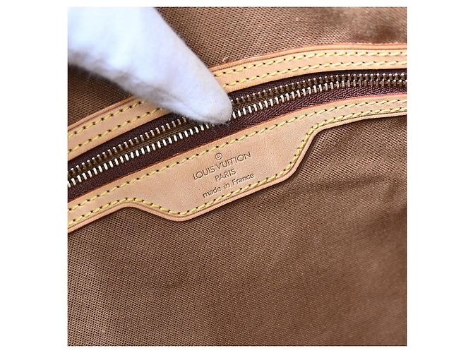 Louis Vuitton Cabas Mezzo Monogram Canvas Marrone - vista 4