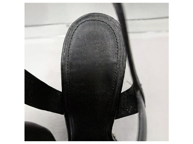 Michael Kors Sandali con Zeppa Neri con Borchie Nero - vista 4