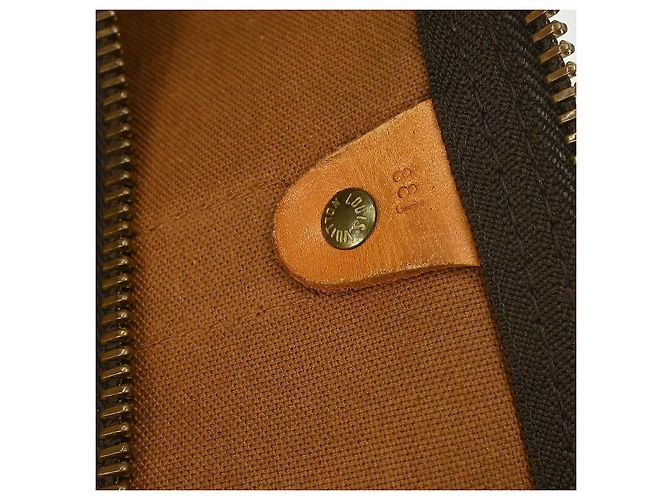 Louis Vuitton Keepall Monogram Canvas 55 Brown - view 6