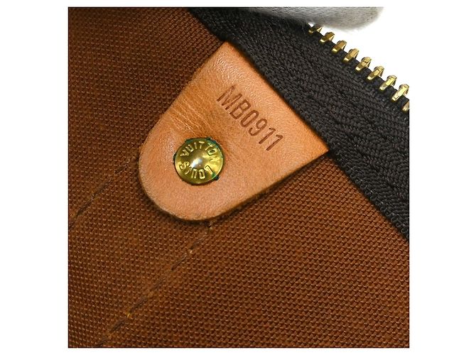 Louis Vuitton Keepall Monogram Canvas 50 Marrone - vista 5