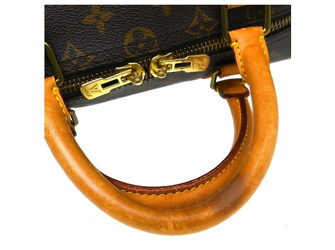 Louis Vuitton Keepall Monogram Canvas 50 Marrone - vista 6