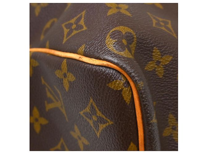 Louis Vuitton Keepall Monogram Canvas 50 Marrone - vista 7