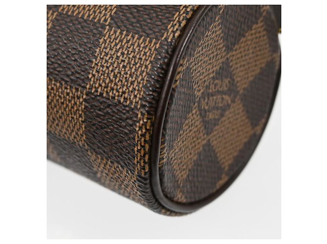 Louis Vuitton Papillon Pochette Damier Marrone - vista 5