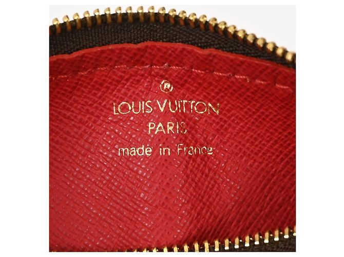 Louis Vuitton Papillon Pochette Damier Marrone - vista 7