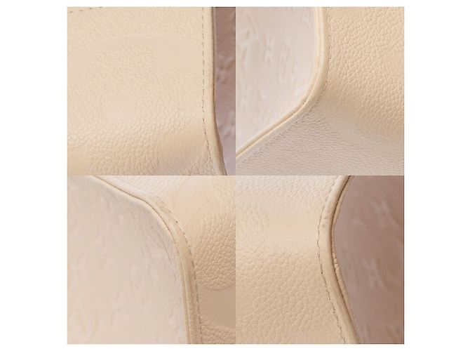 Borsa LOUIS VUITTON Onthego in Toile Beige - 103612 - vista 11
