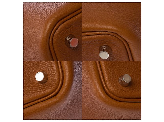 Hermès Borsa HERMES Picotin in Pelle Marrone - 103619 - vista 12