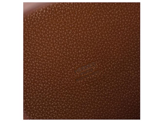 Hermès Borsa HERMES Picotin in Pelle Marrone - 103619 - vista 7