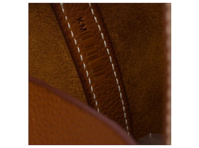 Hermès Borsa HERMES Picotin in Pelle Marrone - 103619 - vista 8