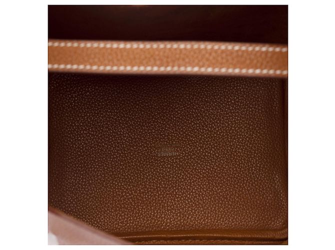 Hermès Borsa HERMES Picotin in Pelle Marrone - 103619 - vista 9