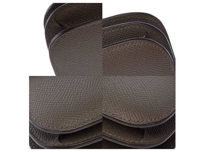 Hermès Borsa HERMES Constance in Pelle Grigia - 103629 Grigio - vista 11