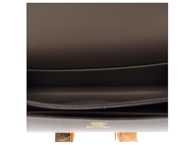 Hermès Borsa HERMES Constance in Pelle Grigia - 103629 Grigio - vista 9
