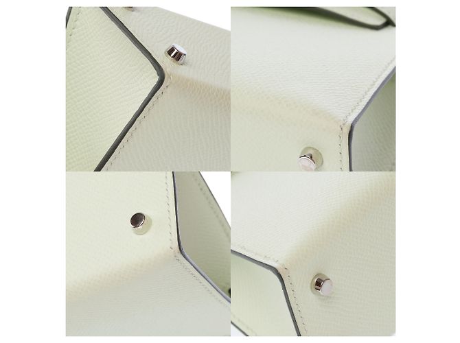Hermès Borsa HERMES Kelly Mini in Pelle Verde - 103620 - vista 12