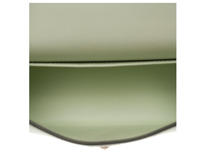 Hermès Borsa HERMES Kelly Mini in Pelle Verde - 103620 - vista 9