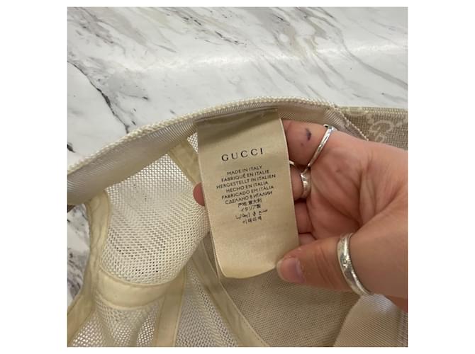 Gucci GG Monogram Baseballkappe Beige - Ansicht 5