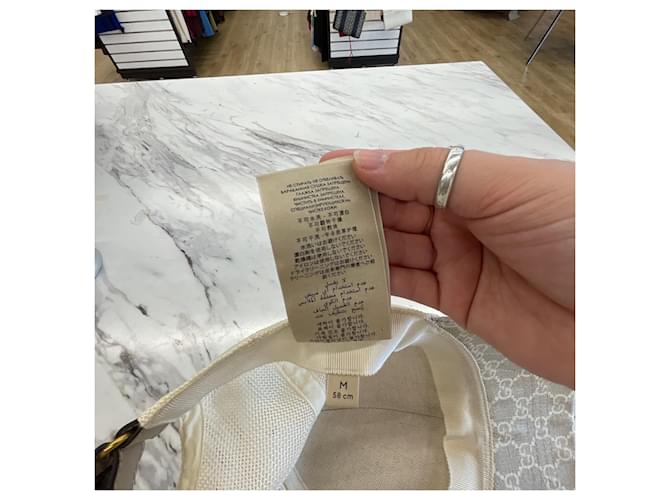 Gucci GG Monogram Baseballkappe Beige - Ansicht 6