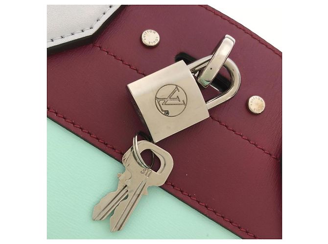 Borsa Louis Vuitton City Steamer Mini Argento Verde - vista 4