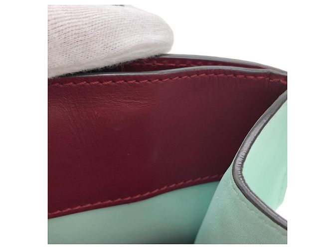 Borsa Louis Vuitton City Steamer Mini Argento Verde - vista 9
