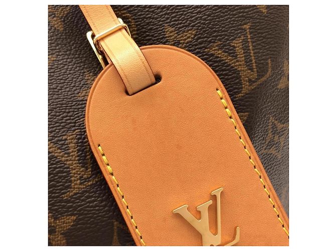 Borsa Louis Vuitton Monogram Atlantis GM Marrone - vista 4