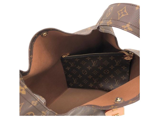 Borsa Louis Vuitton Monogram Atlantis GM Marrone - vista 8
