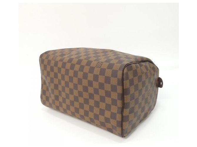 Borsa Boston Louis Vuitton Damier Speedy 30cm Damier ebene - vista 2
