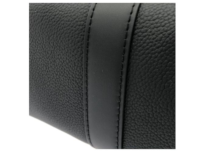 Keepall Borsa a tracolla in pelle di vitello Louis Vuitton Nero - vista 3