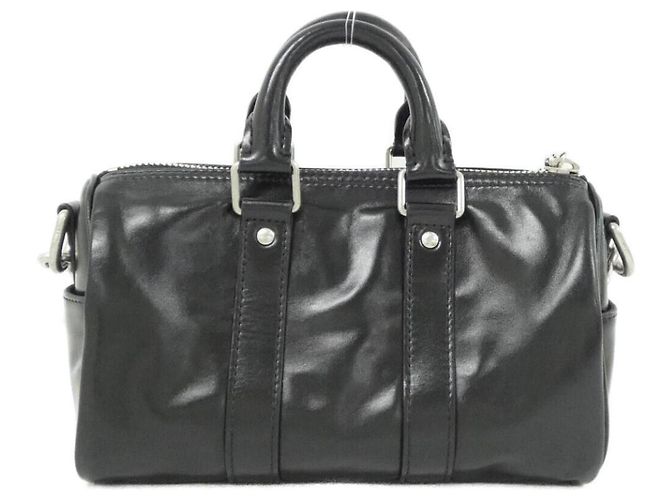 Louis Vuitton Keepall Cargo Bandoulière 25cm Borsa Boston Nero - vista 2
