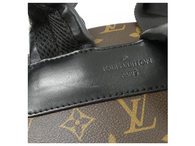 Zaino Louis Vuitton Monogram Macassar Josh Marrone - vista 6