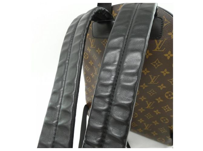 Zaino Louis Vuitton Monogram Macassar Josh Marrone - vista 7