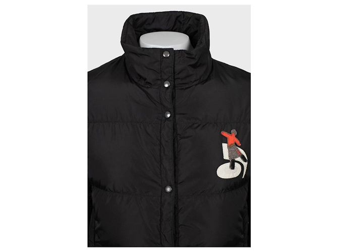 Prada Black Ski Jacket with Patches M / IT42 pre-owned - view 4