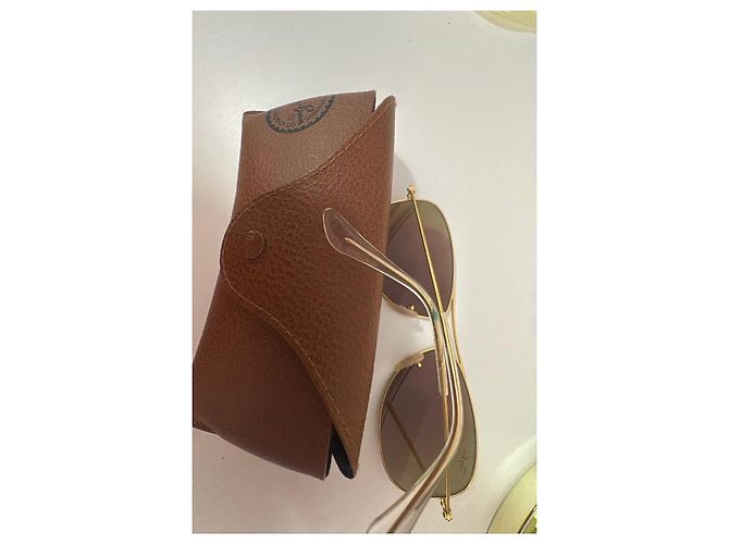 Ray-Ban Aviator Gafas de Sol Dorado - vista 3