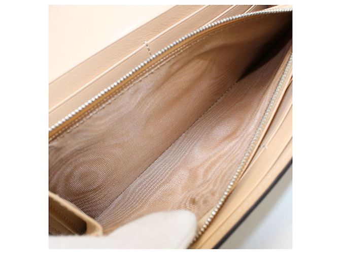 Gucci Bi-fold Long Wallet in Beige - Ansicht 4