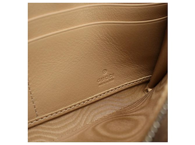 Gucci Bi-fold Long Wallet in Beige - Ansicht 6