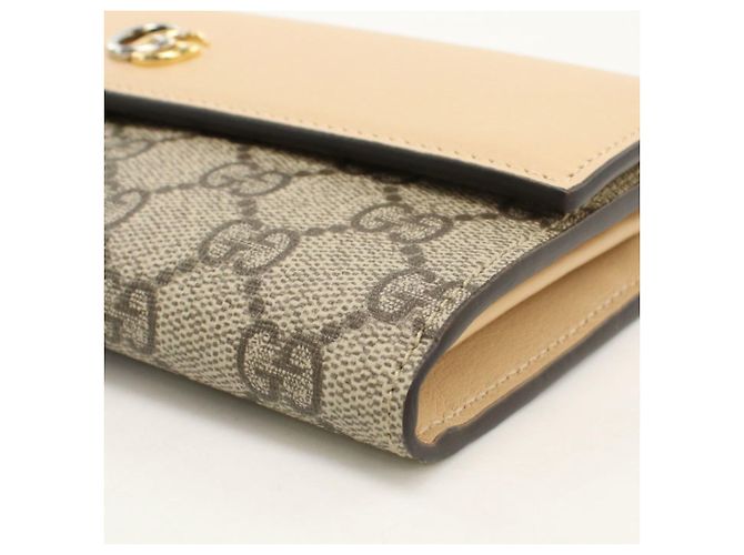 Gucci Bi-fold Long Wallet in Beige - Ansicht 7
