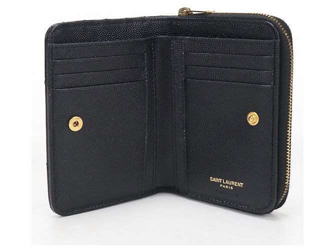 Saint Laurent Bifold Wallet Black - view 3