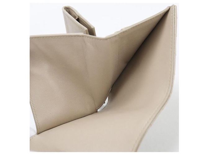 Cassandra Cartera tríptico beige Saint Laurent - vista 4
