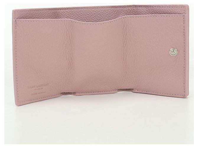 Saint Laurent Tri-Fold Wallet in Rosa Pink - Ansicht 3
