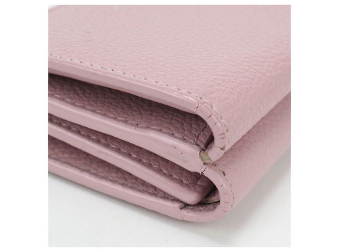 Saint Laurent Tri-Fold Wallet in Rosa Pink - Ansicht 7