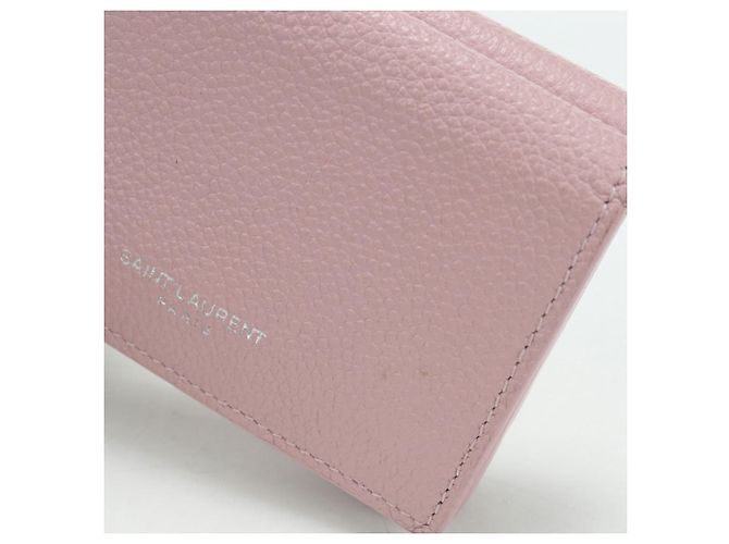 Saint Laurent Tri-Fold Wallet in Rosa Pink - Ansicht 8