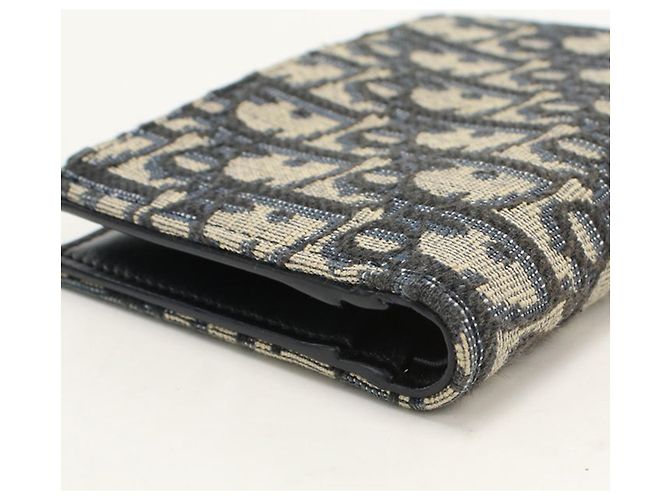 Christian Dior Bi-fold Wallet Marineblau - Ansicht 7