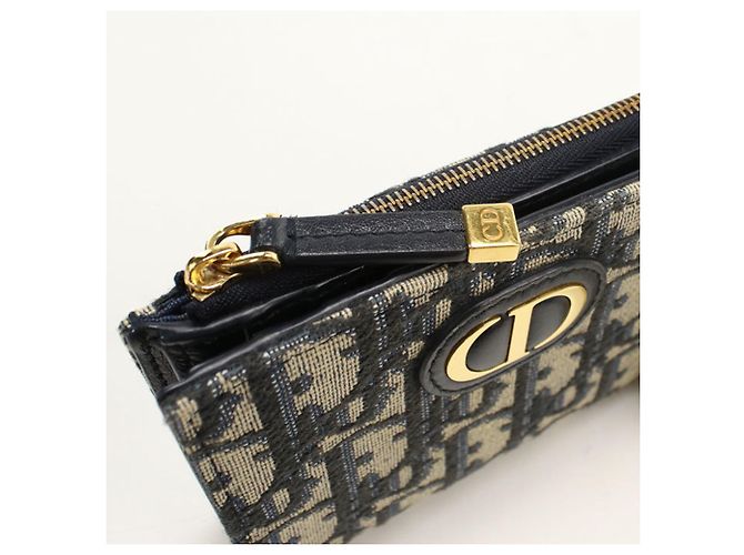 Christian Dior Bi-fold Wallet Marineblau - Ansicht 8