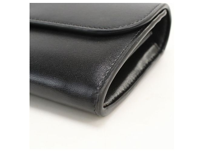 Céline Celine Long Bi-fold Wallet Schwarz - Ansicht 7