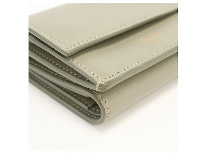Céline Celine Trifold Wallet in Grau Braun - Ansicht 4