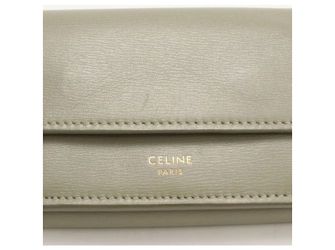 Céline Celine Trifold Wallet in Grau Braun - Ansicht 6