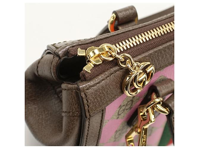 Borsa Gucci Ophidia Beige - vista 6