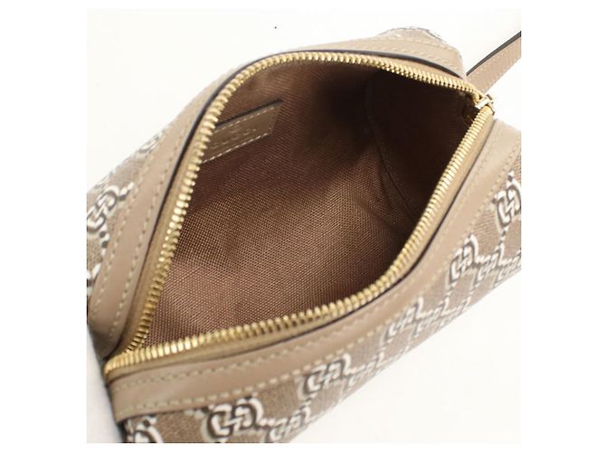 Borsa a tracolla Gucci GG Shadow Beige - vista 3