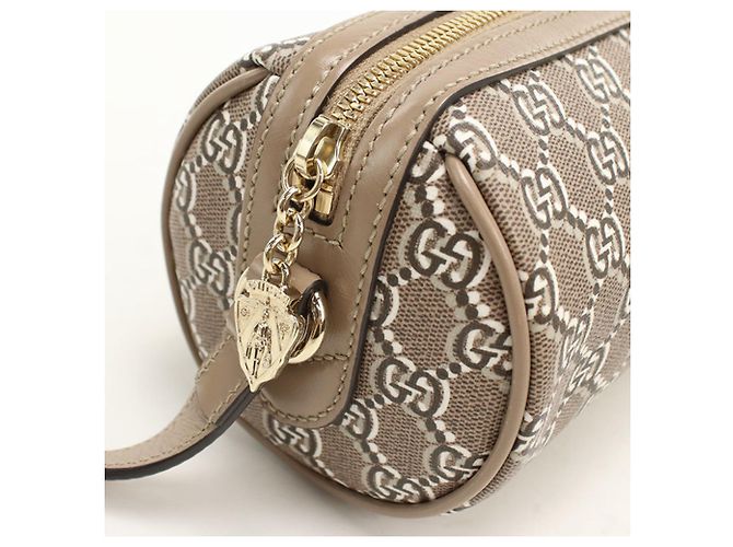 Borsa a tracolla Gucci GG Shadow Beige - vista 5