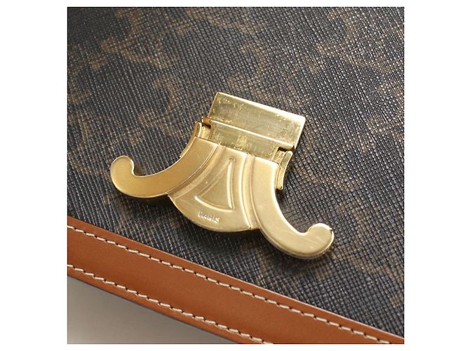 Céline Bolso bandolera Celine Triomphe Negro - vista 4